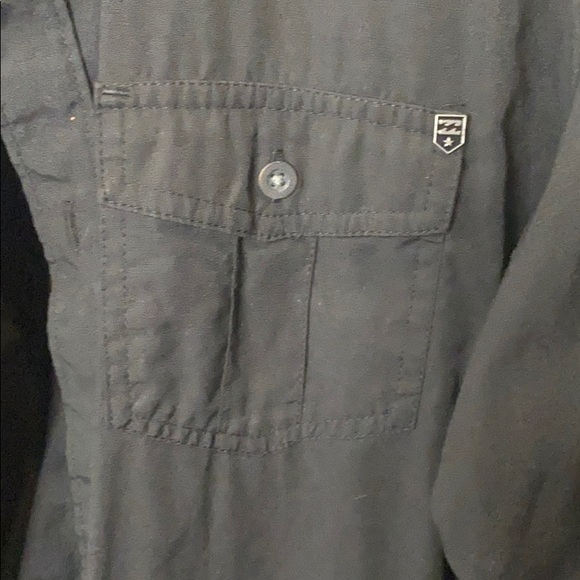 Men’s black billabong casual button-down XL - Picture 3 of 7